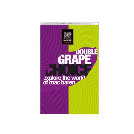 $8.990c/u, Tabaco ,Double Uva, Grape, NEW 40gr Mac Baren, Choice, pack 5