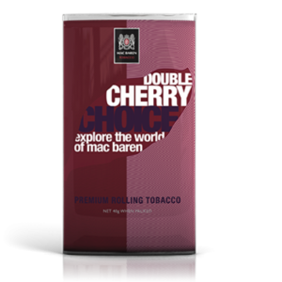 $8.990c/u, Tabaco , Double Cherry NEW 40gr Mac Baren, Choice, pack 5