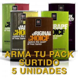 $8.990c/u, Tabaco ,SURTIDO, NEW 40gr  Mac Baren Choice, Choice, pack 5